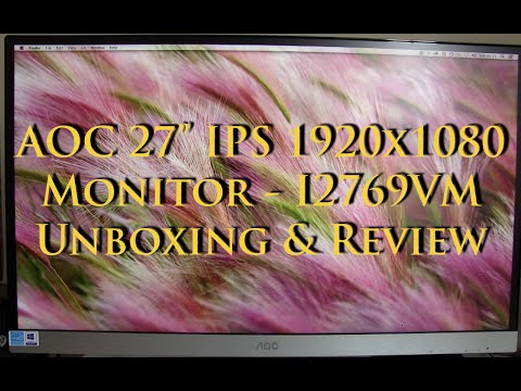 AOC 27" IPS Monitor 1920x1080 I2769Vm