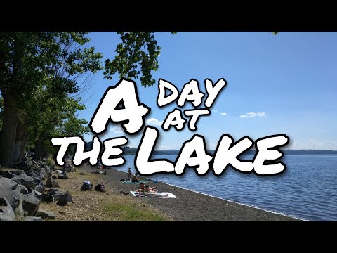 A Day at Lake Bracciano | Trevignano Romano | Family Outing with Jed & Elinor