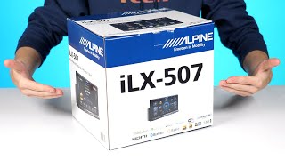 Alpine iLX507 High Definition Receiver Review Unboxing and Walkthrough