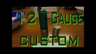 Custom Homemade Shotgun Shells (Dimes, Staples, Glass, Screws, Concrete, Chain, Salt)