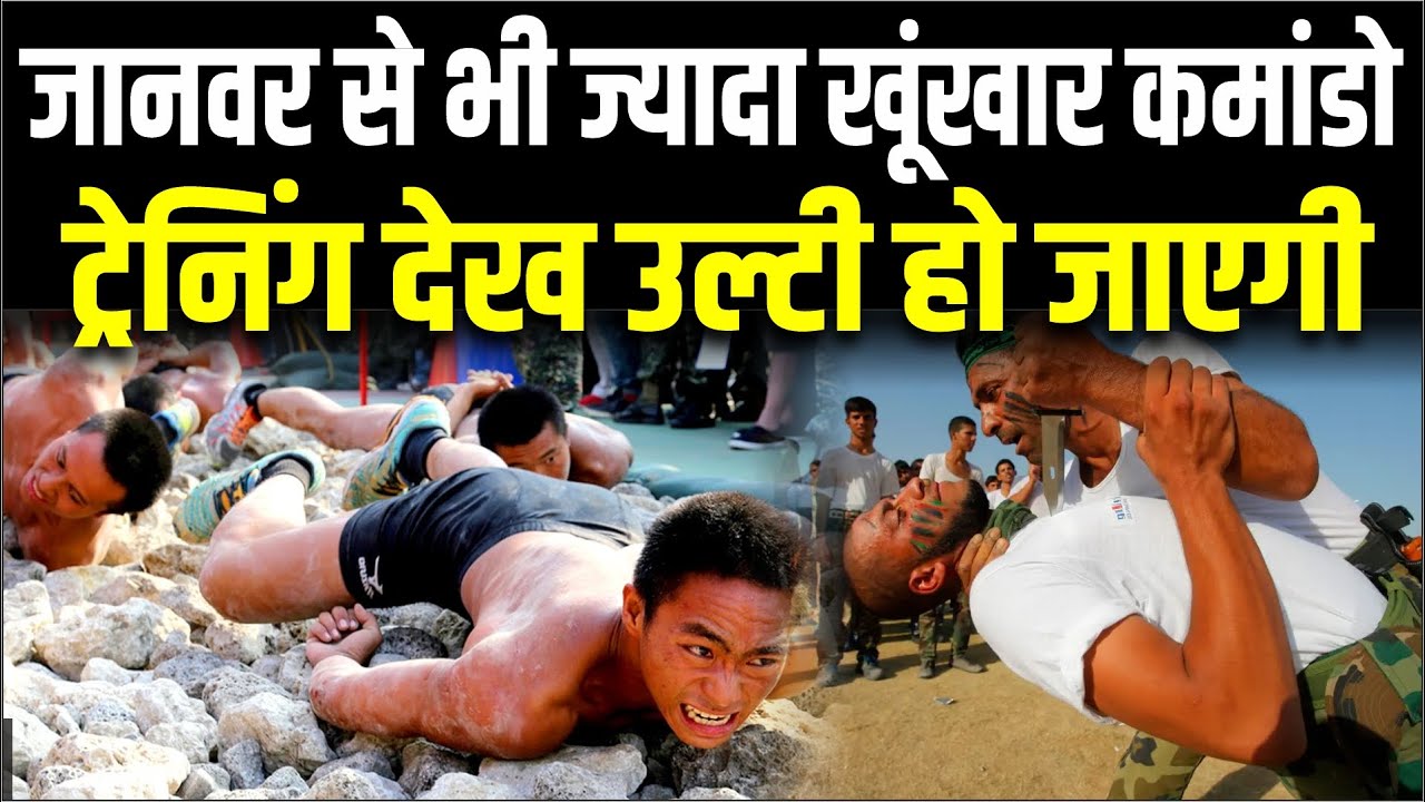 इन कमांडो के नाम से भी कांपती है दुनिया , बाज से भी पैनी है नजर ,  इन का एक वार सीधा यमराज का द्वार