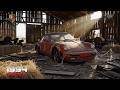 ASMR Car Restoration! 1994 Porsche 911 Full Restoration from Abandoned State to Looking New