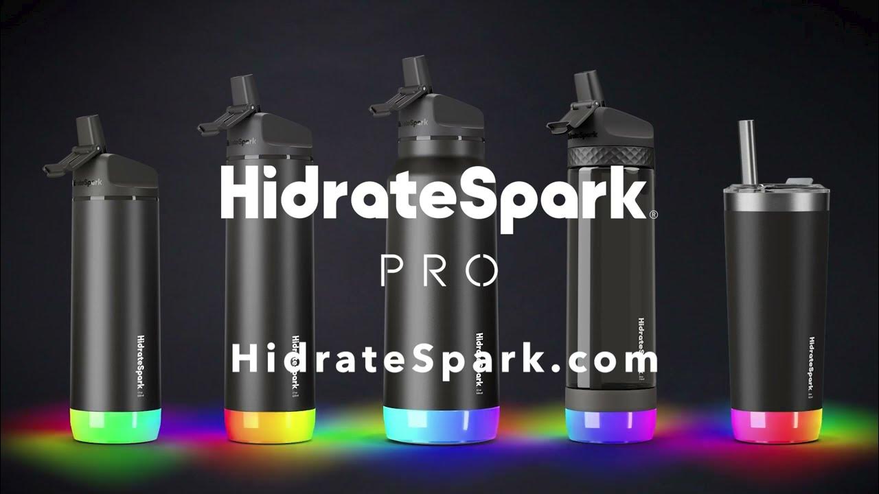 HidrateSpark TAP  24 oz / 710 ml Tritan Plastic Smart Water Bottle Ch