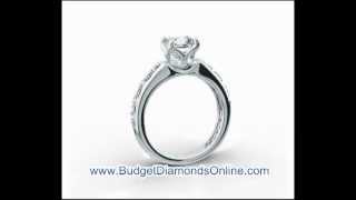 The Lotus Style Engagement Ring