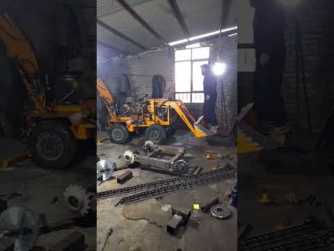 عاشق ساخت مینی بیلم با این محدودیت ساختم بلدوزر  لودر 