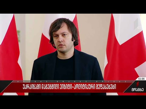 უკრაინაში დაგეგმილი ვიზიტი - პოლიტიკური შეფასებები