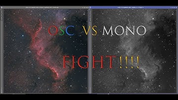 Astrophotography:  OSC vs Mono!!!
