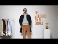 5 looks pour homme avec du velours  panache