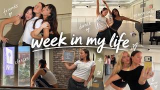 A Week in My Life at NYU Tisch | Dance, Classes & NYC