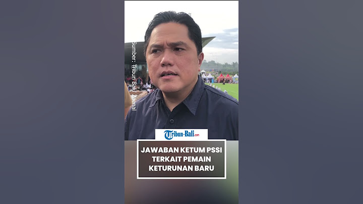 Erick: Belum Ada Pemain Naturalisasi Baru di Timnas Indonesia