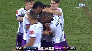 NRL Highlights: Sydney Roosters v Melbourne Storm - Round 16