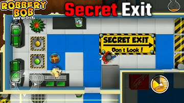 Robbery Bob chapter 3 level 10 (Secret Exit)