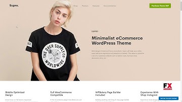 Supro - Minimalist AJAX WooCommerce WordPress Theme      Casey Eddie