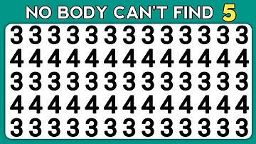 FIND THE ODD ONE OUT | NUMBER AND LETTER EDITION | ODDITY SPOTTING QUIZ PUZZLE LOVERS