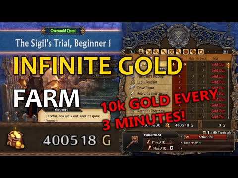 Best Gold farming Method - Unicorn Overlord