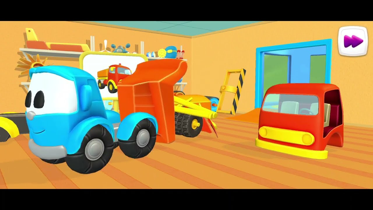 Leo Truck or water Tanker ki kahani | Leo truck #kids #kidsvideos #kidssongs #exacavator 