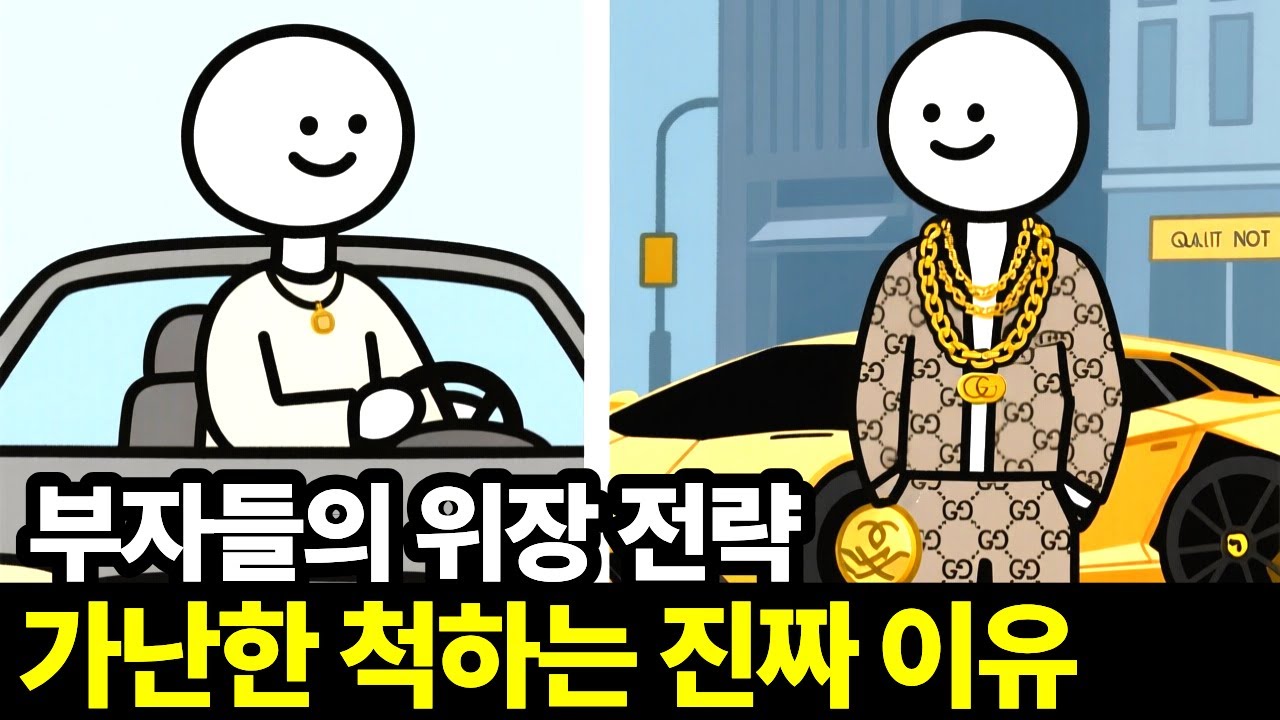 부자들이 가난한 척하는 충격적인 이유 | 스텔스 부의 비밀