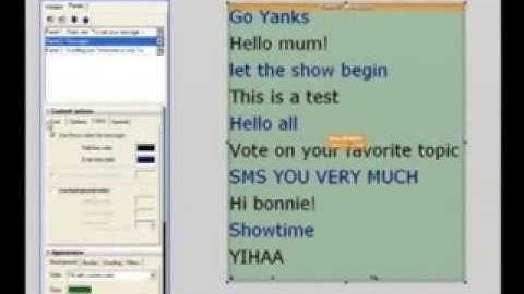 Text messaging software tutorial: Advanced capabilities of VMU