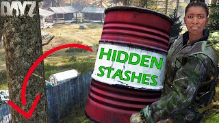 DayZ  The BEST Secret Stashes & Hidden BASES