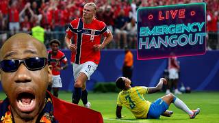 Brazil vs. Noway LIVE Reaction World Cup 2026 - Football Hangout screenshot 3