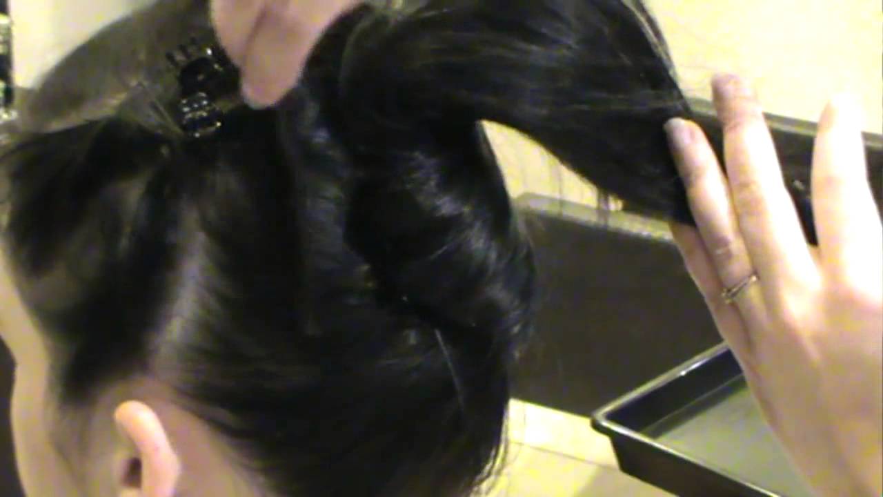 Tutoriel chignon destructuré,chignon moderne volumineux jeune