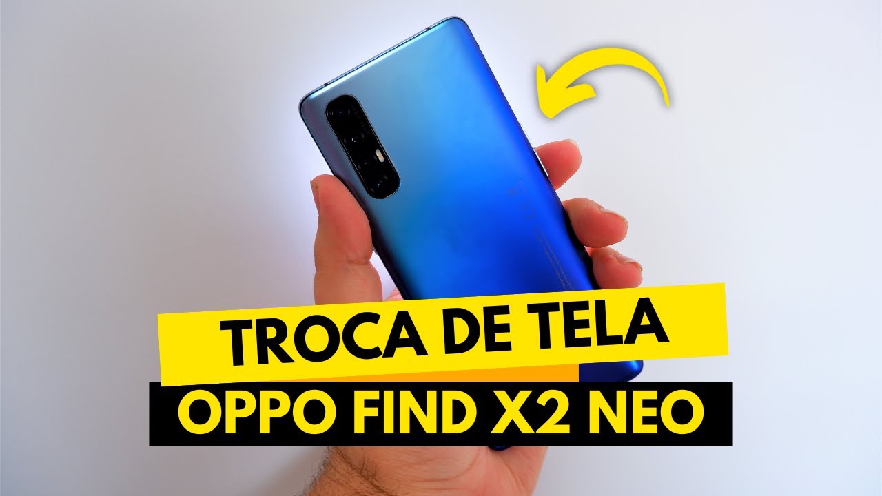 Смартфон Oppo Find X2 Neo с разбитым экраном — сравнение «ДО» и «ПОСЛЕ» просто невероятное!