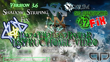 Skyrim Shadows Fix Instructions