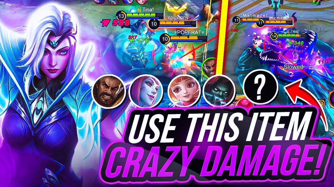 BUY THIS ITEM FOR VALENTINA! | CRAZY DAMAGE ONE-SHOT EVERYONE! | MLBB | BEST BUILD 2021