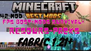 Finall Cool 42 Mods Minecraft (Fabric 1.21+)