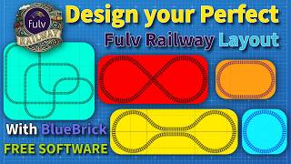 How to Design a Fulv Raylway Tracks Layout  with easy BlueBrick FREE Software screenshot 4