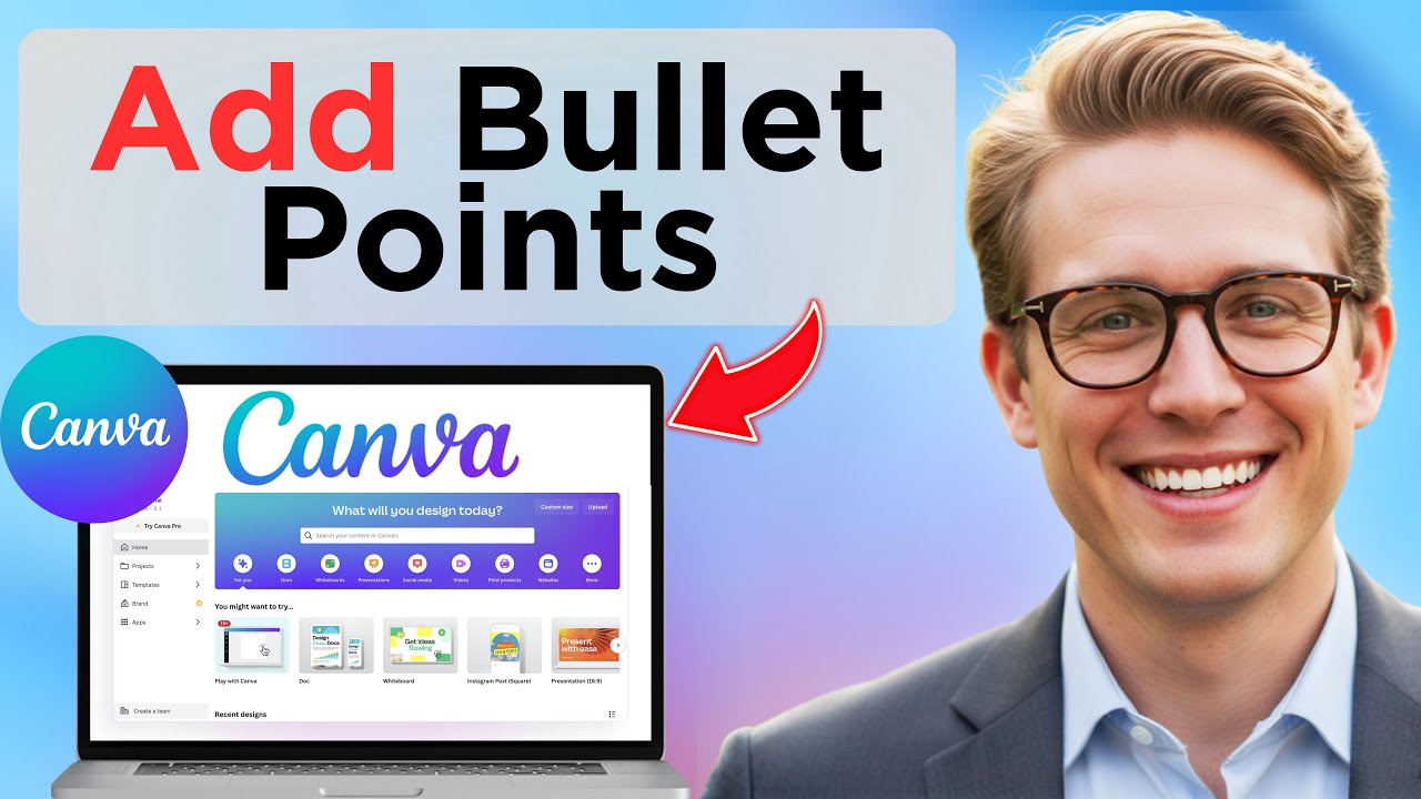 How To Add Bullet Points In Canva Resume (Easy Guide) - YouTube