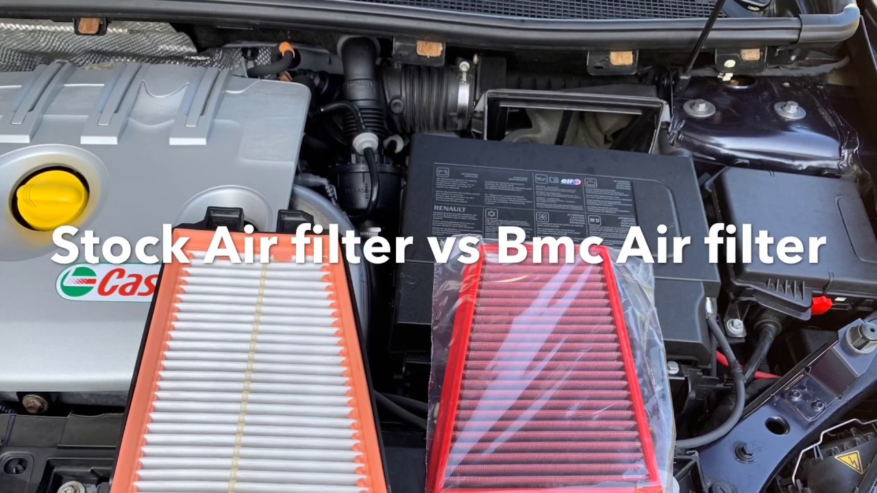 Megane 3 RS RB8 Air filter comparison! - YouTube