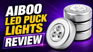 AIBOO LED Puck Lights Review – Bright Enough?