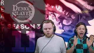SOS Bros React - Demon Slayer Season 3 Episode 11 - A Connected Bond: Daybreak and First Light