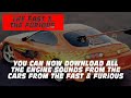 How to Get The Engine Sounds from The Fast and Furious cars.