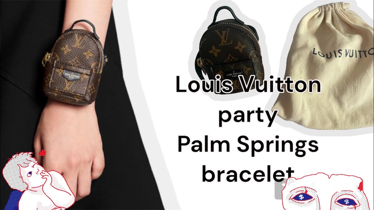 vuitton palm springs bracelet