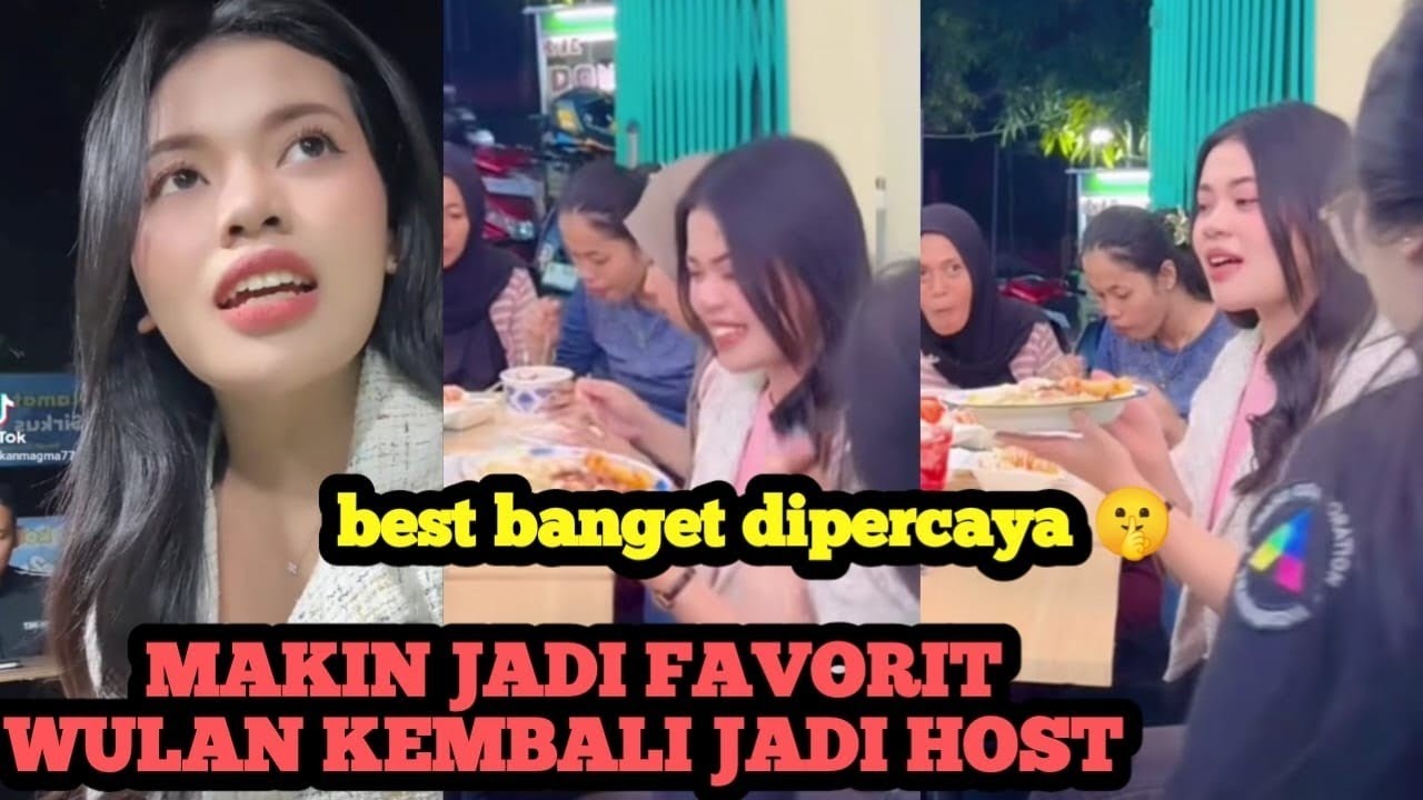 Best Banget! Detik-detik Wulan Kembali Jadi Host, Suasananya Langsung Pecah!