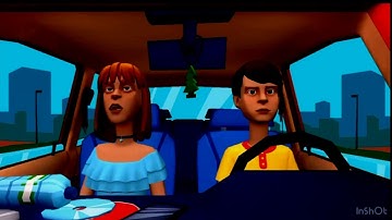 Rosie sleeping in the car (Super plotagon’s version) In Darken