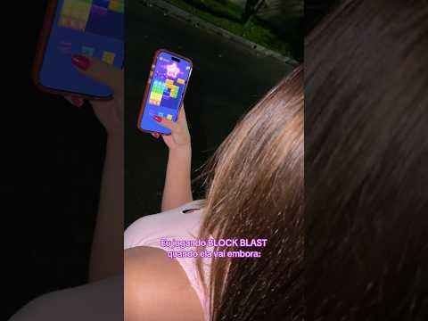 Vocês também são assim quando alguém pede pra jogar e no seu celular ? #blockblast