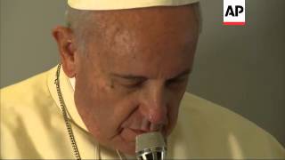 Francis prays for AP video journalist and translator killed in Gaza