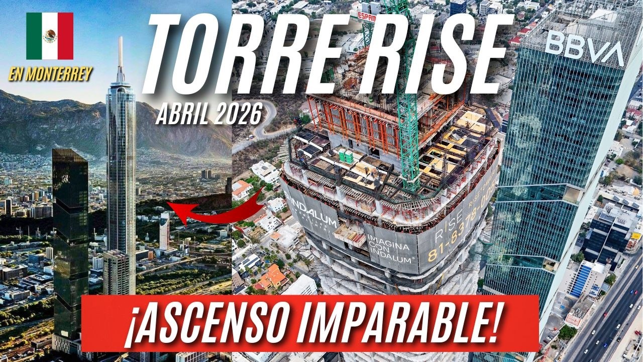 Torre Rice ¡IMPRESIONANTE! TORRE RISE (484m) continúa su HISTÓRICO ASCENSO en ...