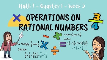 Math 7 ll Quarter 1 - Week 5 ll Operations On Rational Numbers l Acute Angels TV