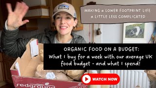 ORGANIC FAMILY FOOD HAUL! 🛒 (On a budget!) #organicfood by The Whole Home 928 views 3 months ago 9 minutes, 58 seconds