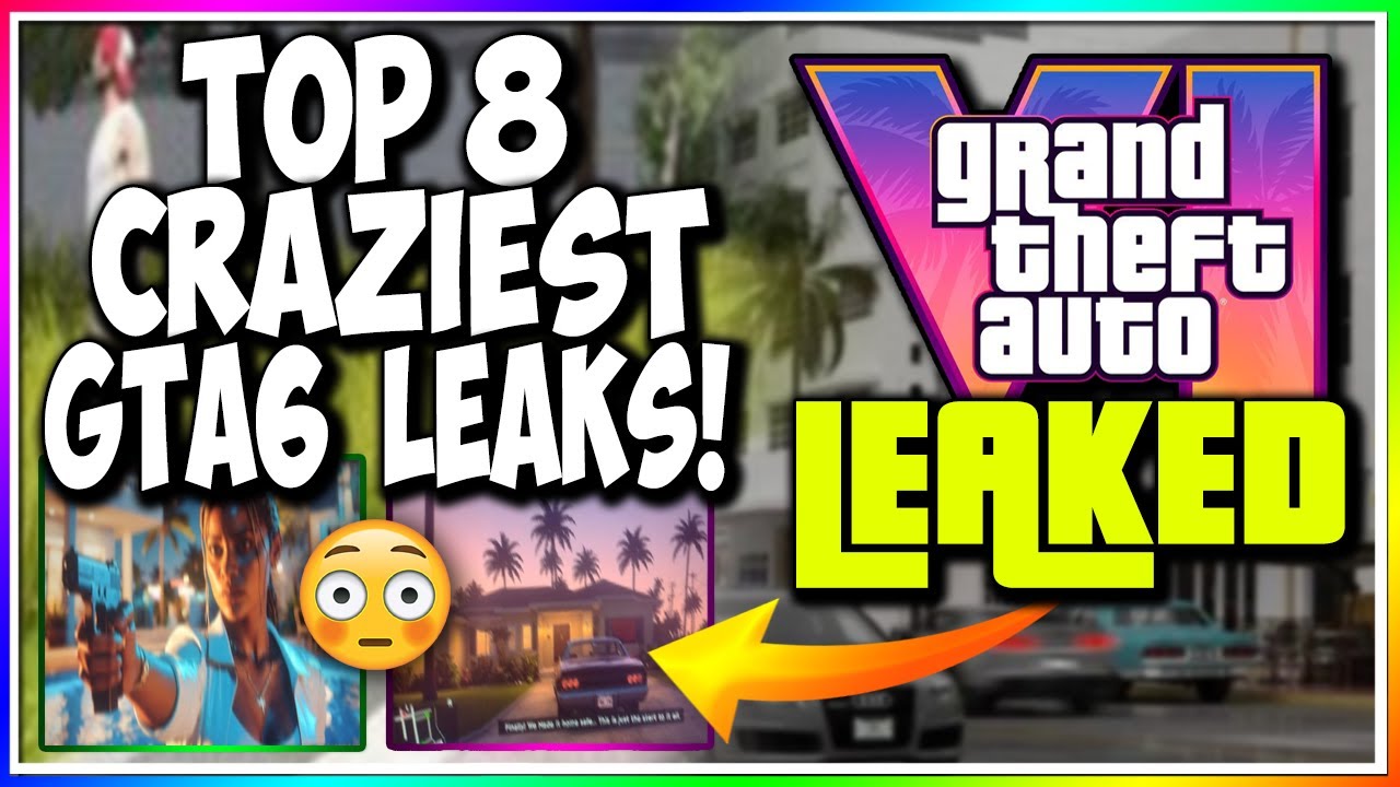 NEW GTA 6 TOP 8 CONFIRMED LEAKS THAT WILL BE IN GRAND THEFT AUTO 6 