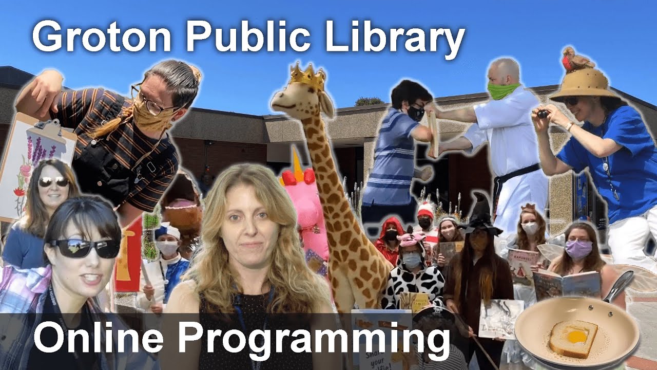Groton Public Library Online Programming YouTube