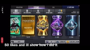 Injustice infinity money hack glitch no jailbreak or root!!!working November 2019!IOS and Android!!