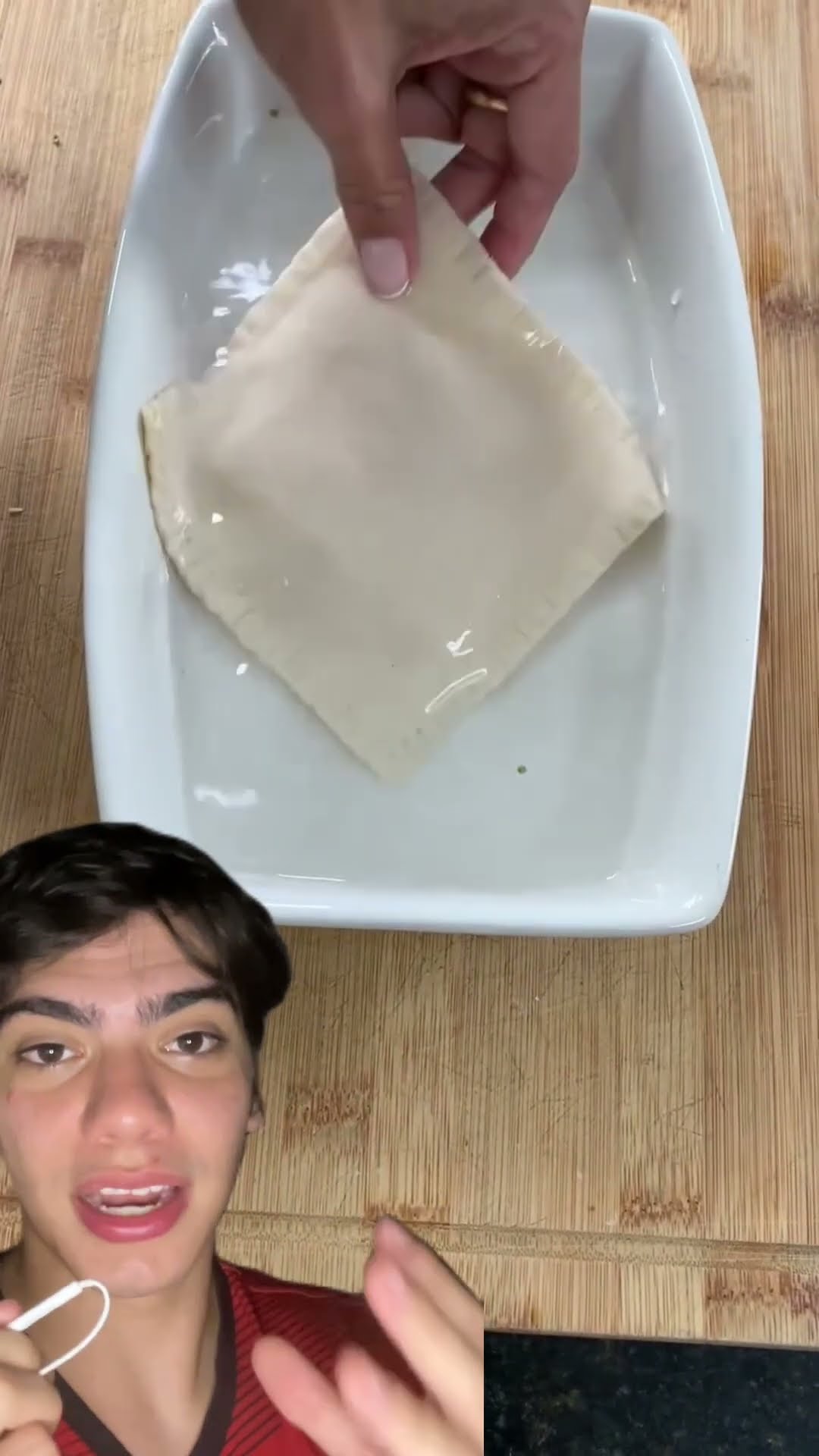 Pastel crocante sem óleo! ? Só 10 min na airfryer! Quem já fez assim? ?