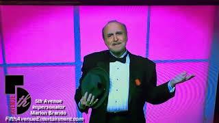 Marlon Brando Impersonator for Hire - Fifth Avenue Entertainment. Call George Banfalvi  818.368.3299