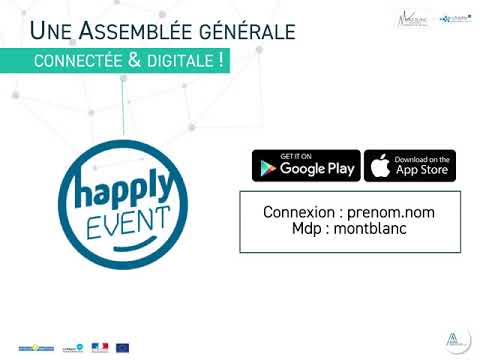 #AGMBI2018 connectée et digitale via Happly event