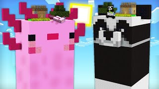 ЧАНК АКСОЛОТЛЬ ПРОТИВ ЧАНК ПАНДА В МАЙНКРАФТ 100% Троллинг Ловушка Minecraft Битва Мобов